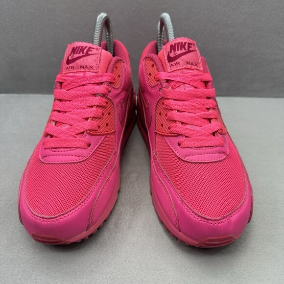Nike Air Max 90 Womens Size 6.5 Shoes Hyper Pink Athletic Lifestyle Sneakers - Picture 2 of 8